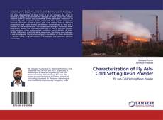 Bookcover of Characterization of Fly Ash-Cold Setting Resin Powder