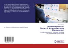Portada del libro de Implementation of Electronic Human Resource Management