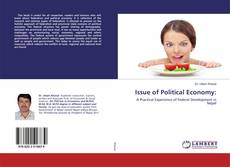 Copertina di Issue of Political Economy: