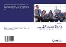 Copertina di Entrepreneurship and Innovation in Small Business