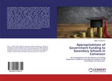 Buchcover von Appropriateness of Government Funding to Secondary Schools in Cameroon