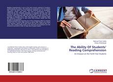 Buchcover von The Ability Of Students’ Reading Comprehension