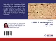Copertina di Gender in Ancient Egyptian Literature