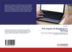 Buchcover von The Impact of Blogging on Writing
