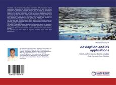 Adsorption and its applications kitap kapağı