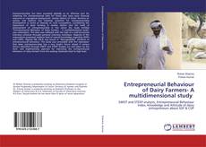 Buchcover von Entrepreneurial Behaviour of Dairy Farmers- A multidimensional study