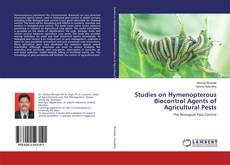 Bookcover of Studies on Hymenopterous Biocontrol Agents of Agricultural Pests