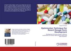 Bookcover of Optimization Technique For Recent Dosage Form Development