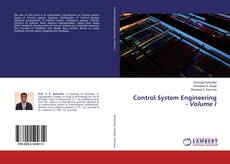 Bookcover of Control System Engineering - Volume I