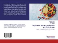 Buchcover von Impect Of Potassium Nitrate On Fruit Crops