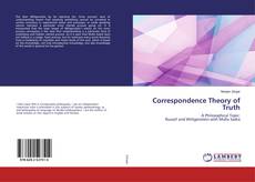Copertina di Correspondence Theory of Truth