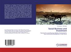 Bookcover of Social Business and Investment