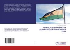 Copertina di Politics, Government and Governance in Lesotho since 1993