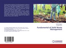 Copertina di Fundamental of Solid Waste Management