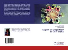Copertina di English language: From Local to Global
