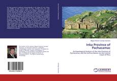Copertina di Inka Province of Pachacamac
