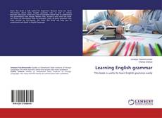 Copertina di Learning English grammar