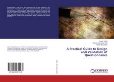 Portada del libro de A Practical Guide to Design and Validation of Questionnaires