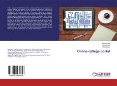 Bookcover of Online college portal