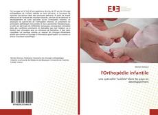 Bookcover of l'Orthopédie infantile