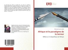 Обложка Afrique et le paradigme de la terreur