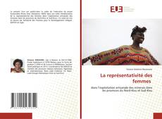 Bookcover of La représentativité des femmes