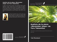 Buchcover von Análisis de la pieza «November steps» de Toru Takemitsu