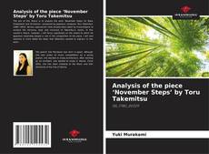 Bookcover of Analysis of the piece ‘November Steps’ by Toru Takemitsu