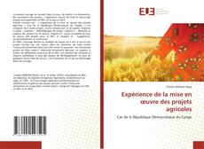 Couverture de Expérience de la mise en œuvre des projets agricoles