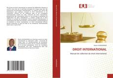 Buchcover von DROIT INTERNATIONAL