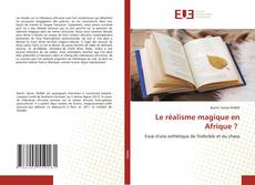 Bookcover of Le réalisme magique en Afrique ?