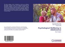 Copertina di Psychological Wellbeing in Adolescence