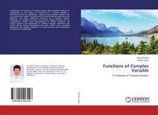 Copertina di Functions of Complex Variable