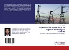 Borítókép a  Optimization Techniques to Improve small signal stability - hoz