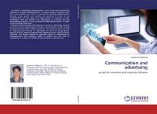 Copertina di Communication and advertising