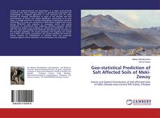 Copertina di Geo-statistical Prediction of Salt Affected Soils of Meki-Zeway