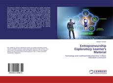 Buchcover von Entrepreneurship Exploratory Learner's Material