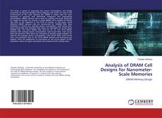 Buchcover von Analysis of DRAM Cell Designs for Nanometer-Scale Memories