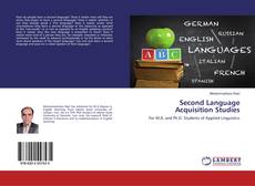 Buchcover von Second Language Acquisition Studies