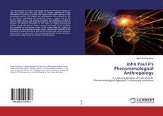 Buchcover von John Paul II's Phenomenological Anthropology