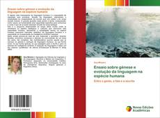 Copertina di Ensaio sobre génese e evolução da linguagem na espécie humana