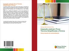 Bookcover of Inspeção Judicial, Prova Técnica Simplificada e Perícia