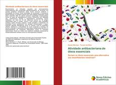 Buchcover von Atividade antibacteriana de óleos essenciais