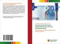 A prova do ilícito típico antecedente no crime de branqueamento kitap kapağı