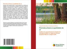Buchcover von Floresta urbana e qualidade do ar