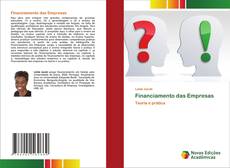 Financiamento das Empresas kitap kapağı