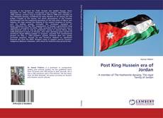 Buchcover von Post King Hussein era of Jordan