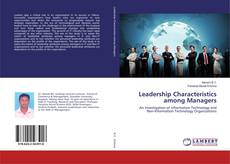 Buchcover von Leadership Characteristics among Managers