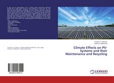 Buchcover von Climate Effects on PV-Systems and their Maintenance and Recycling