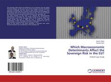 Buchcover von Which Macroeconomic Determinants Affect the Sovereign Risk in the EU?